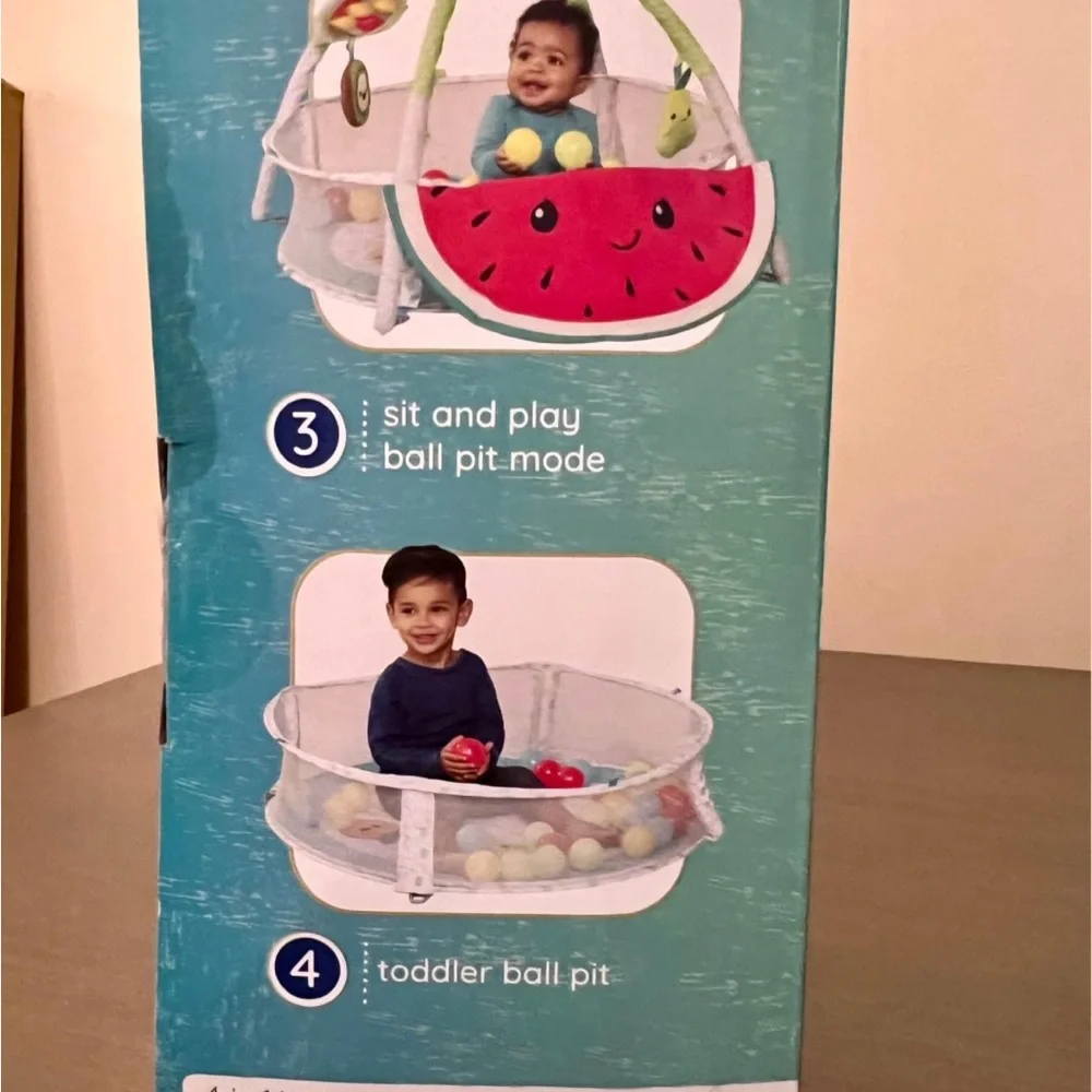 Infantino 4-in-1 Jumbo Activity Gym & Ball Pit - Multicolor - Picture 3 of 4